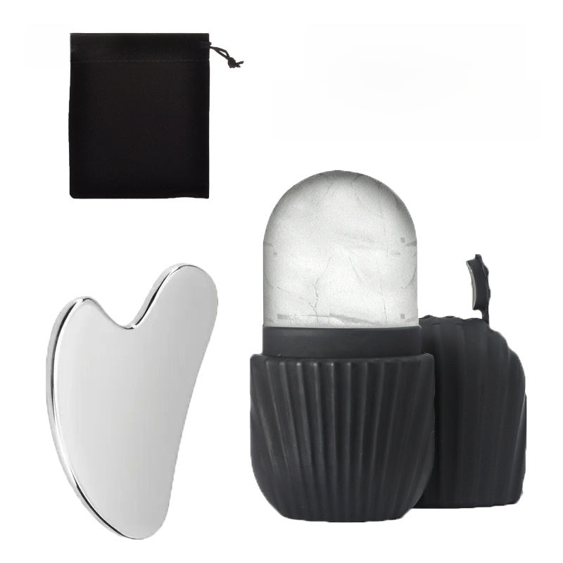 Lumio - Silicone ice cube tray gua sha board