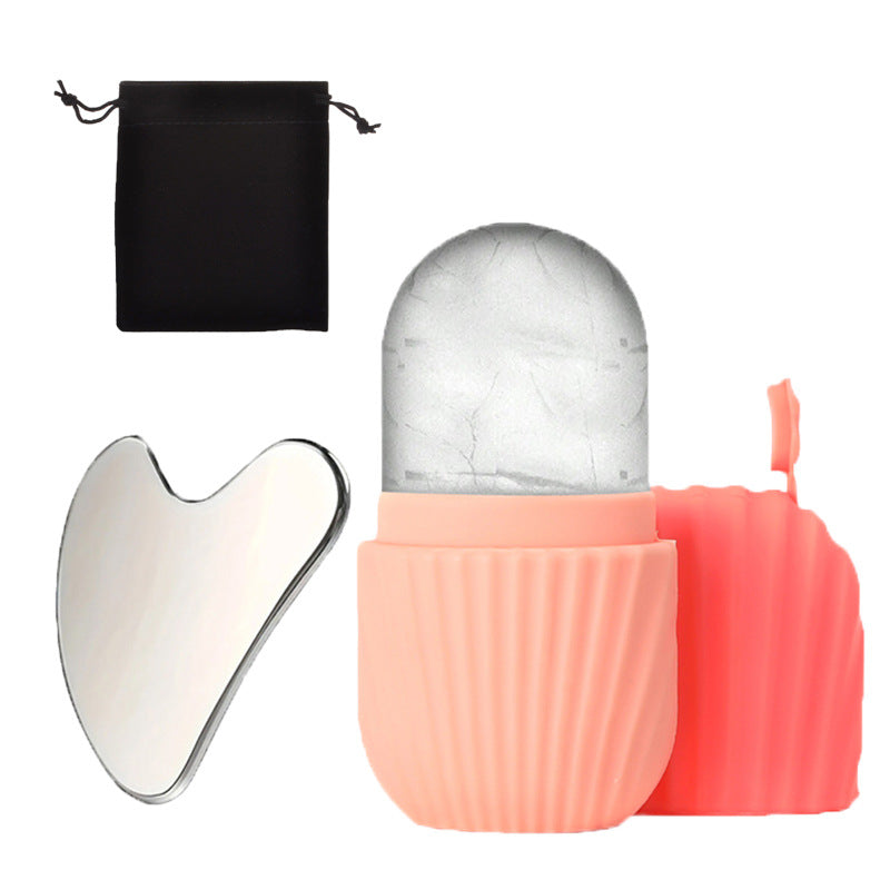 Lumio - Silicone ice cube tray gua sha board