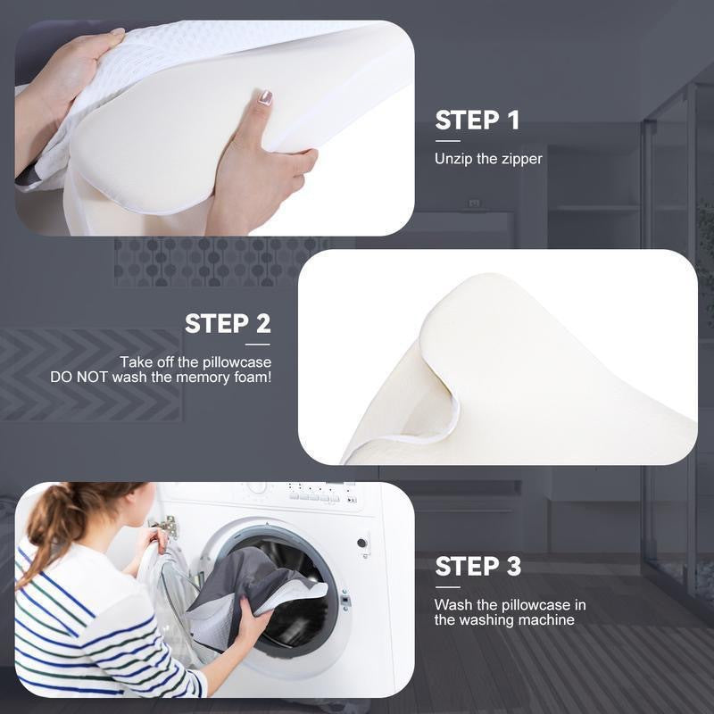 Lumio - Stackable Memory Foam Neck Support Pillow