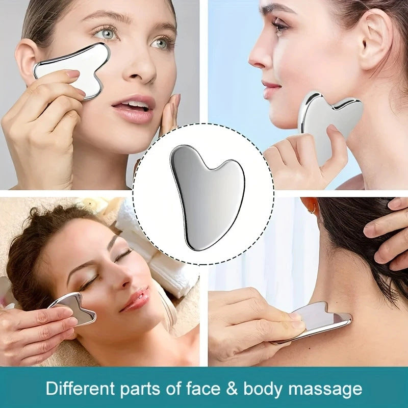 Lumio - Silicone ice cube tray gua sha board